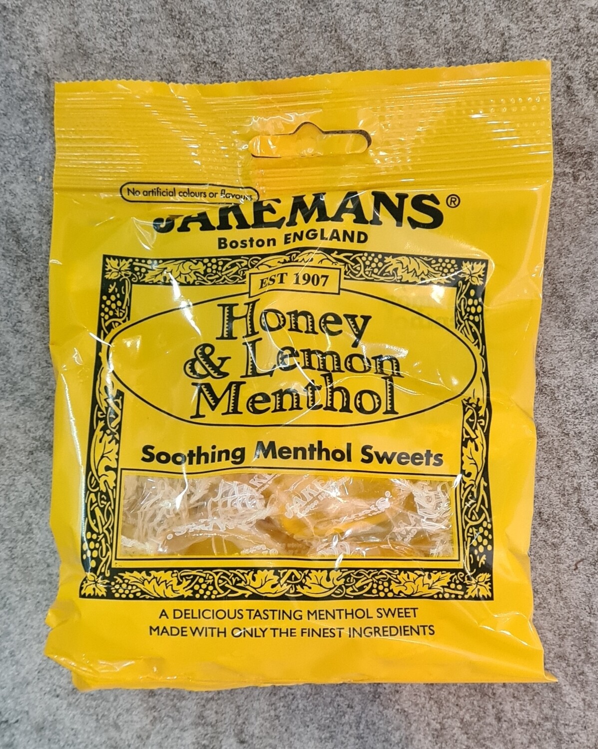 Jakemans honey & lemon menthol