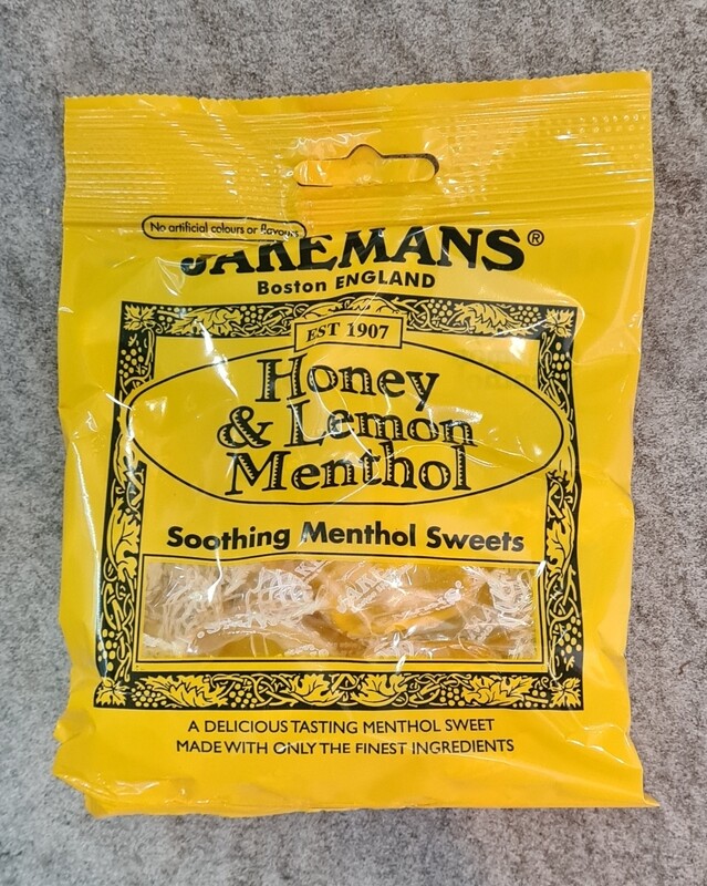 Jakemans honey & lemon menthol