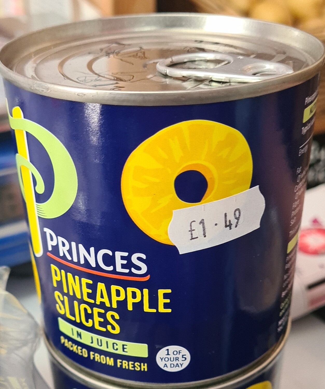 Princes  pineapple slices in juice 