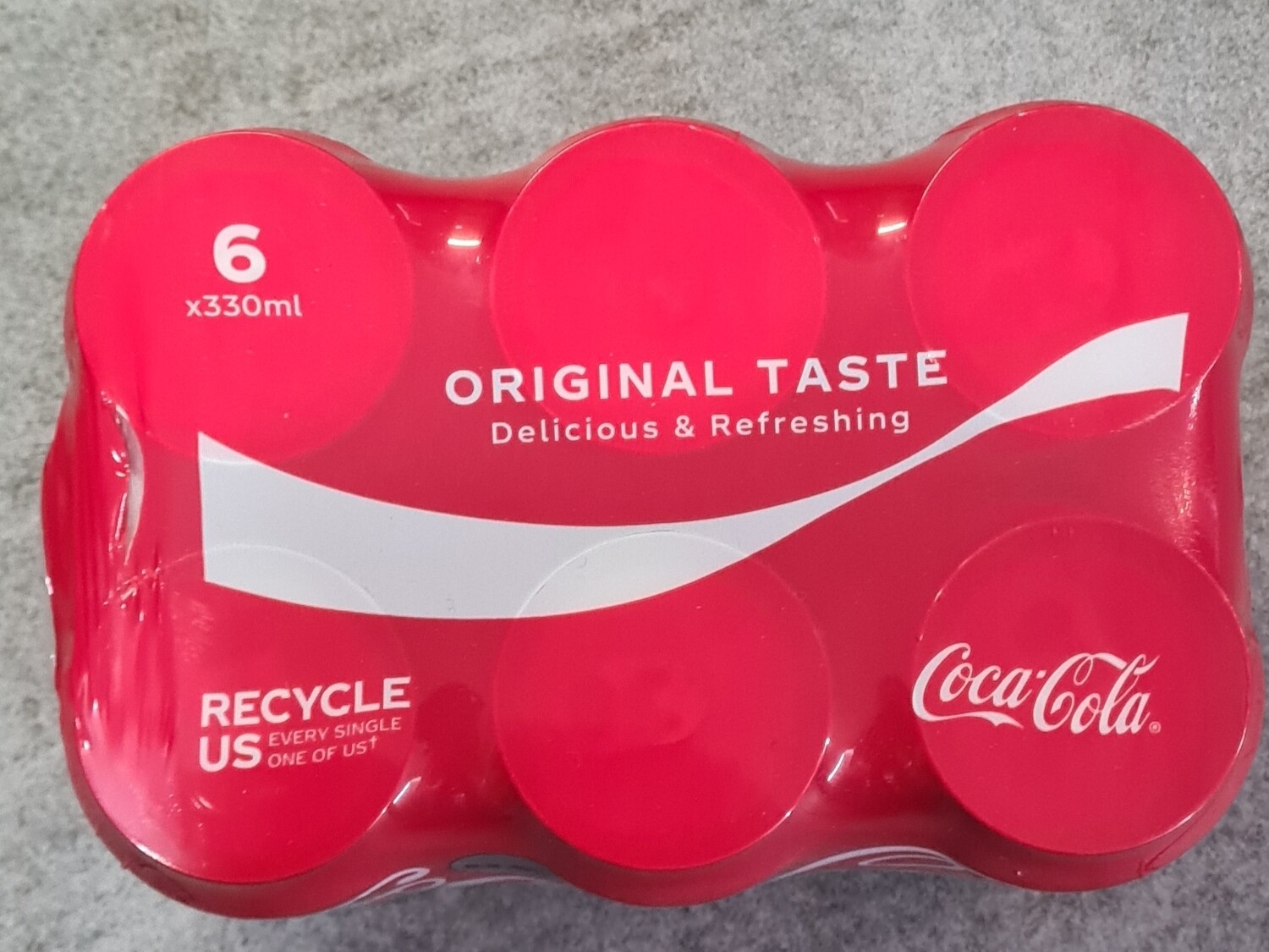 Coca cola original 6  x 330ml