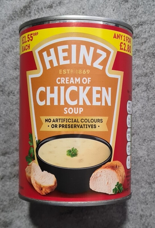 Heinz cream of chicken soup 400g