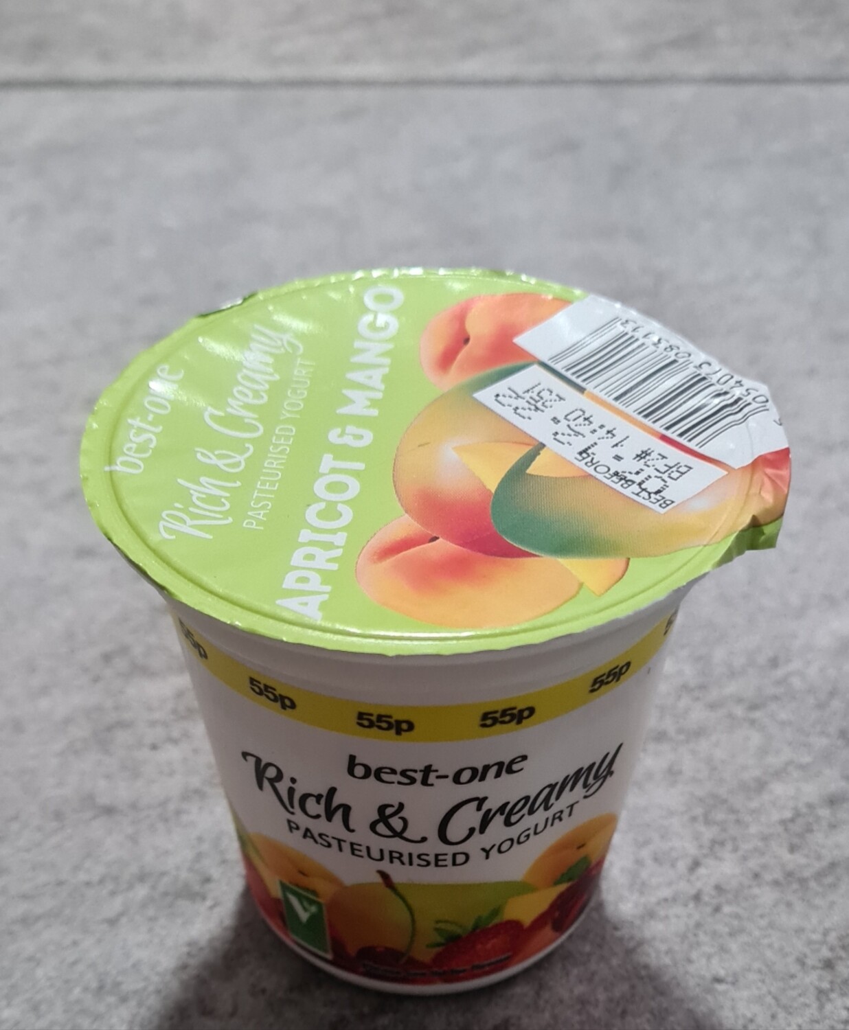 apricot & mango yogurt