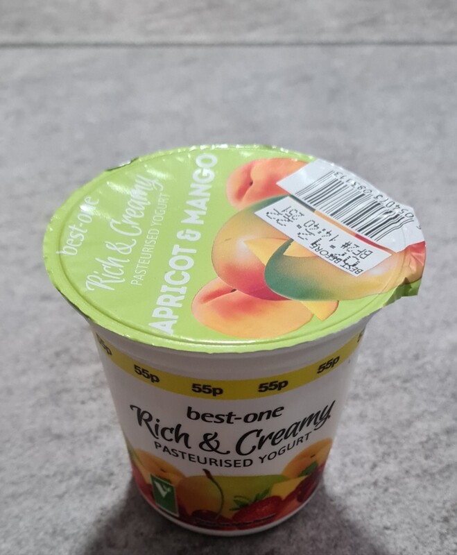apricot & mango yogurt