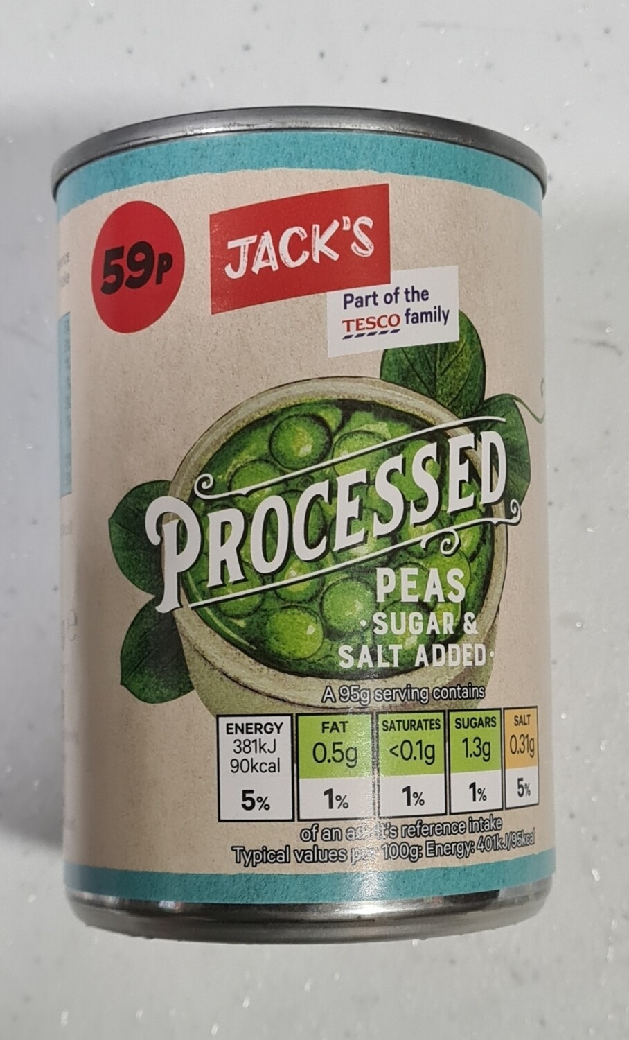 processed peas 300g