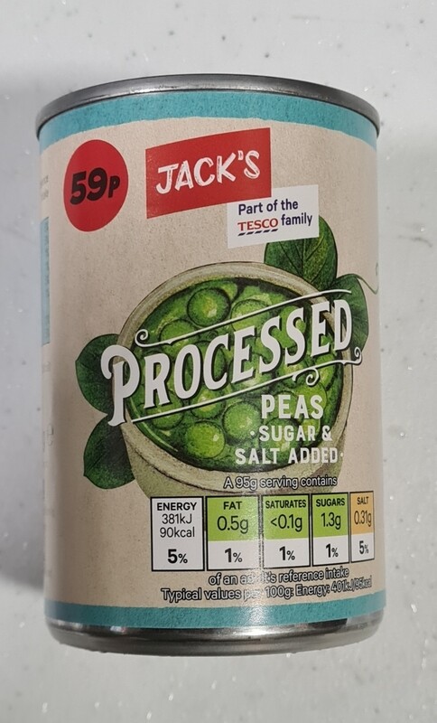 processed peas 300g
