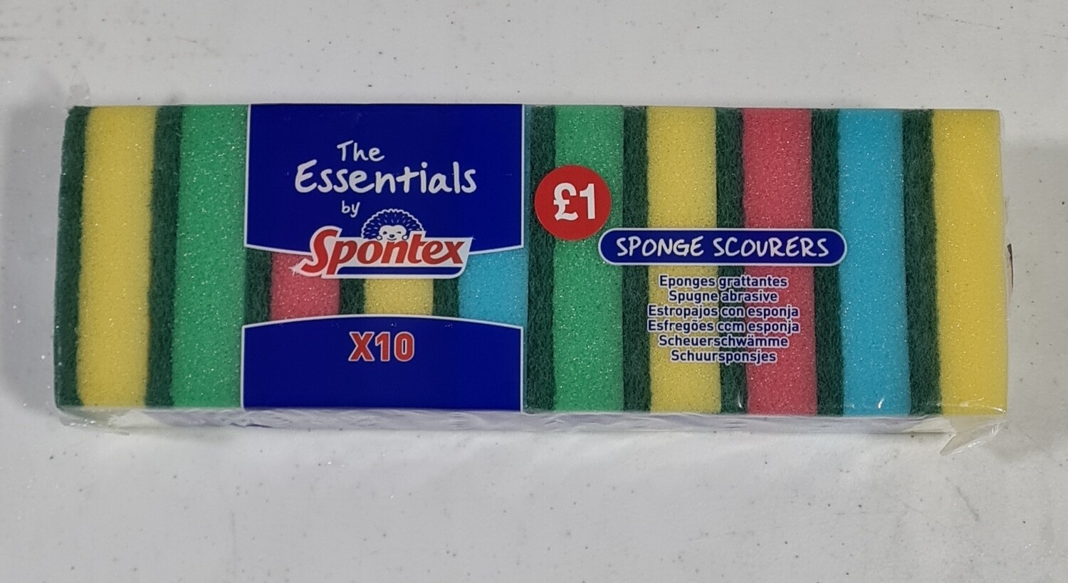 sponge scourers 10 pack 