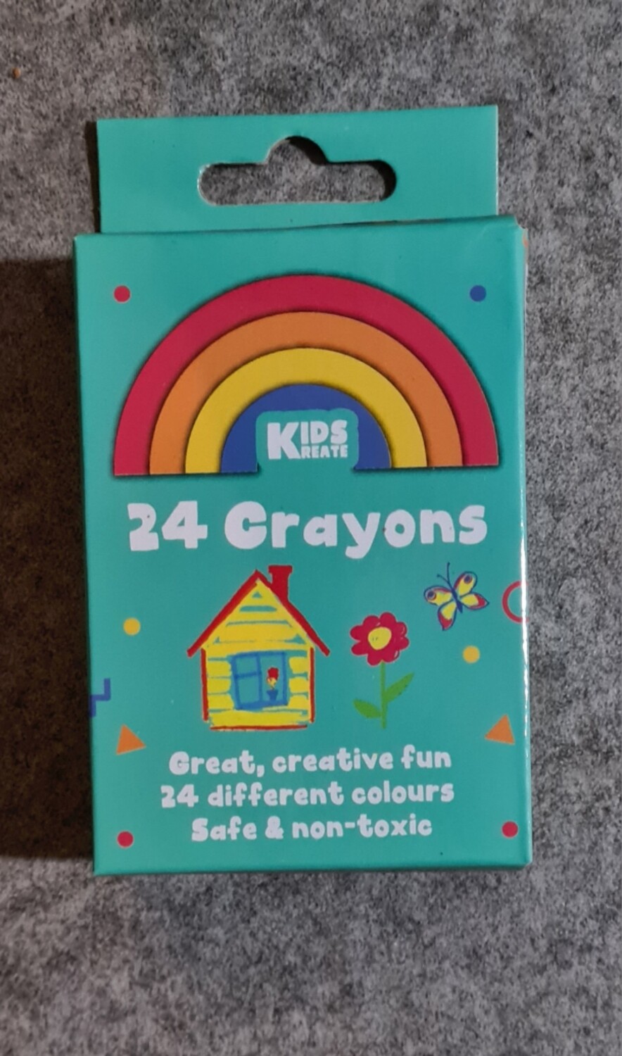 24 crayons