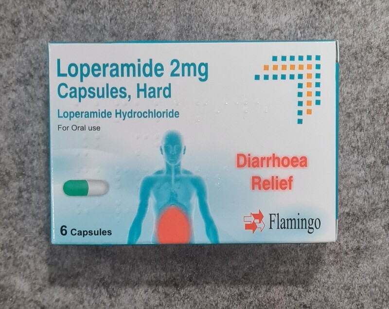 loperamide  2mg  6 capsules hard diarrhoea relief