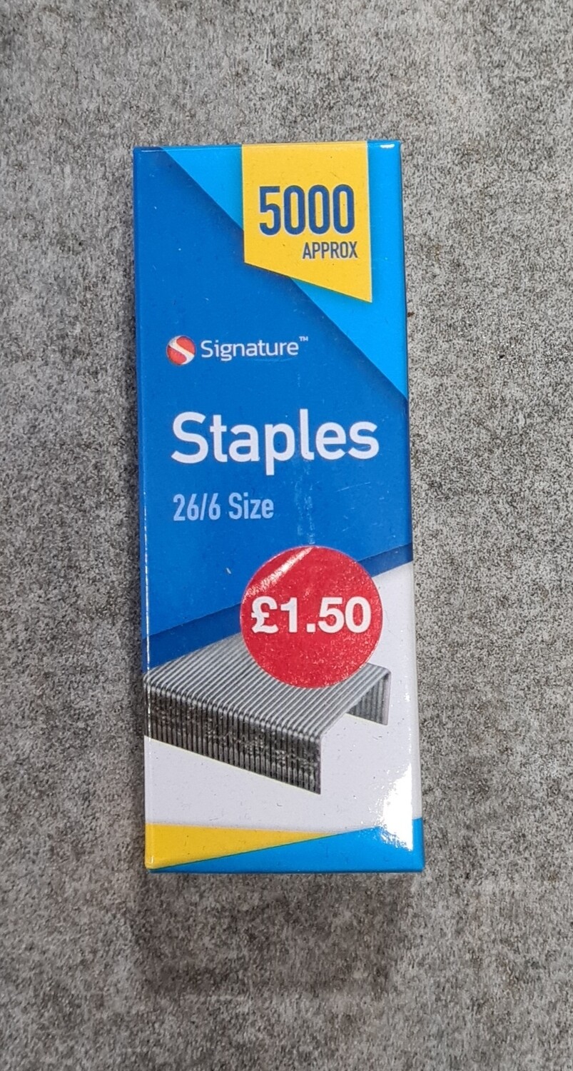5000 pack of staples
