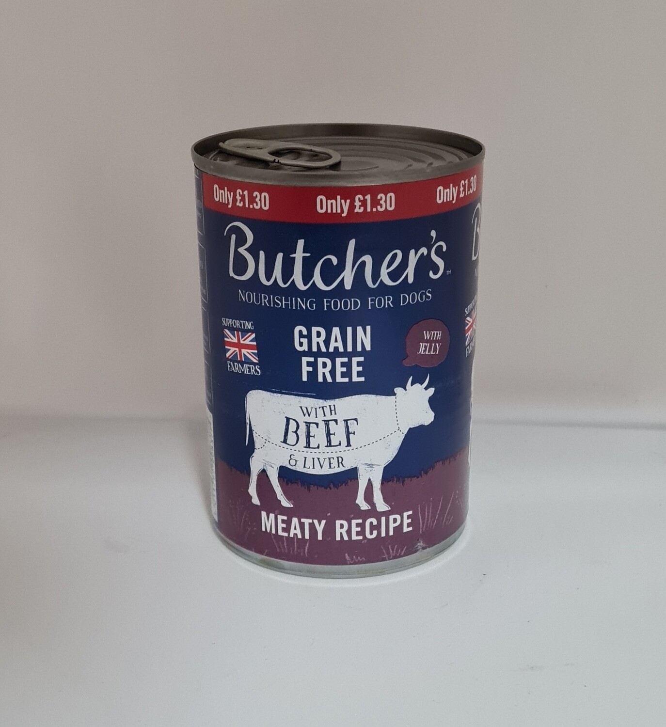 Butchers dog food grain free with beef & liver  