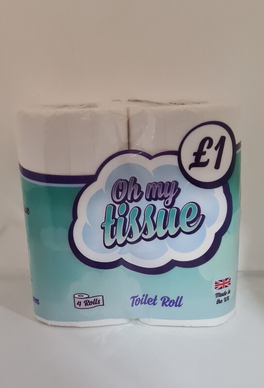 4 pack toilet roll