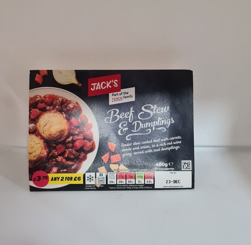 Beef stew & dumplings