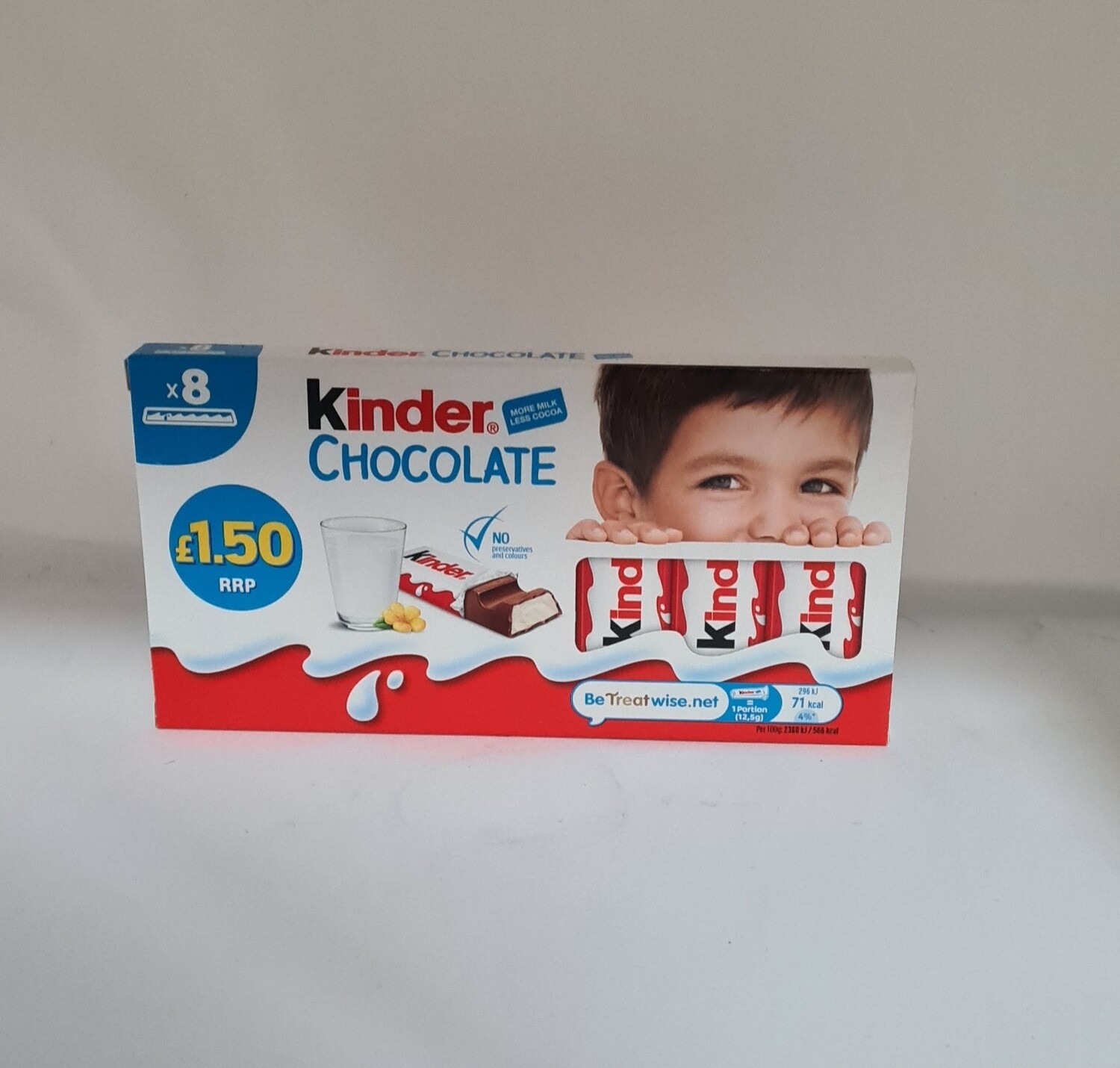 Kinder chocolate 8 small bars