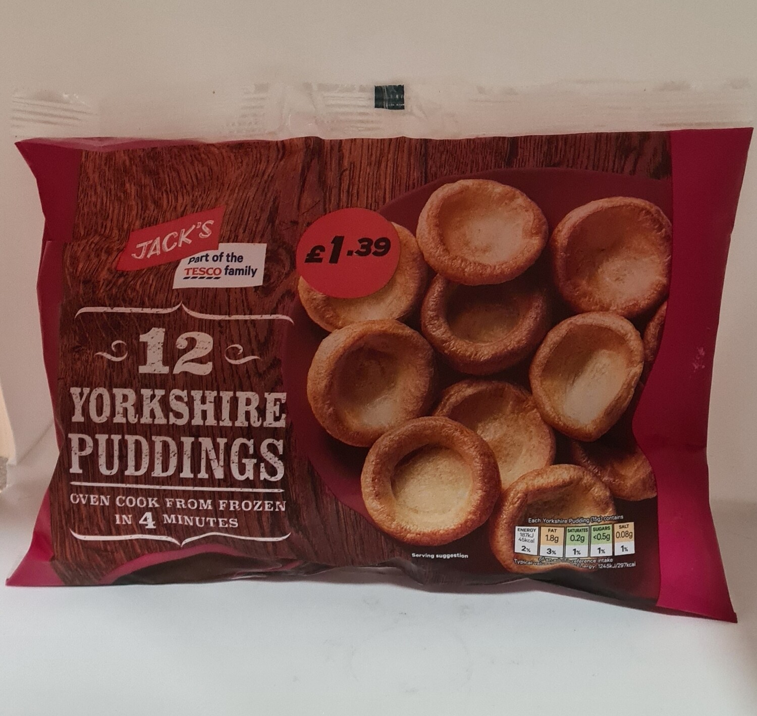 12 yorkshire puddings