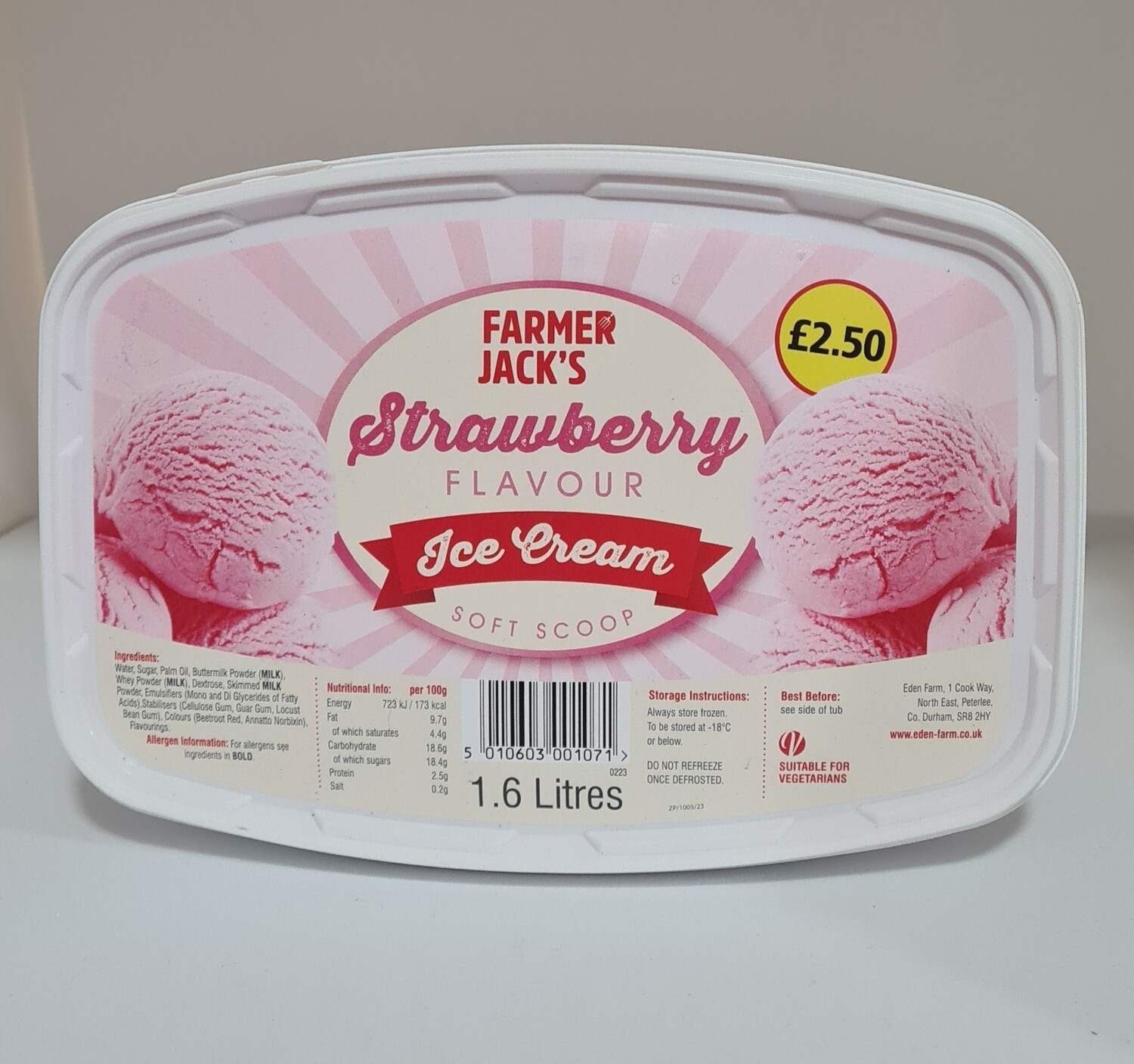 Strawberry ice cream 