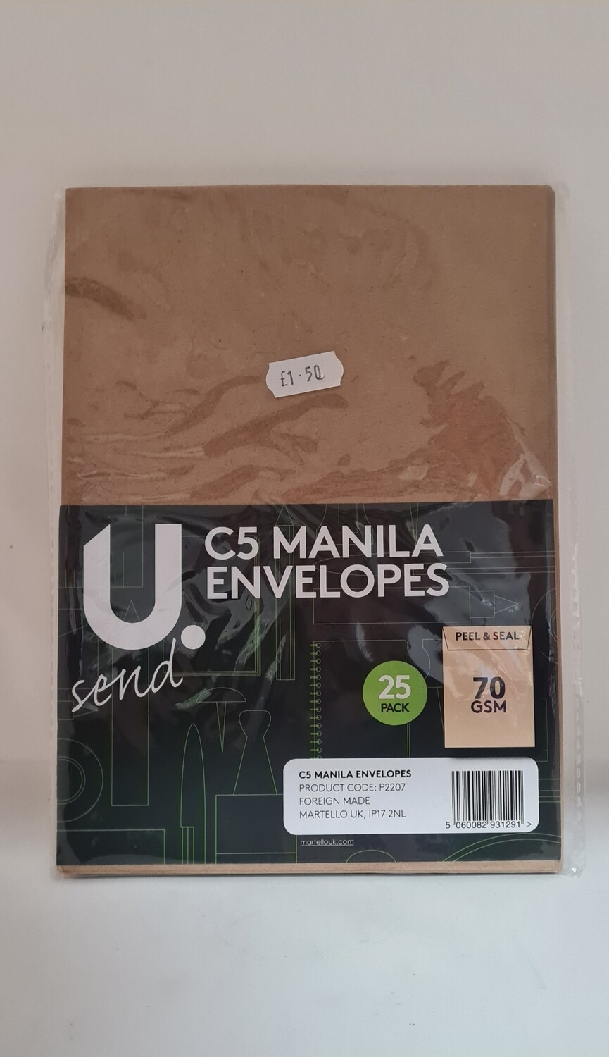 Manila envelopes 25  pack