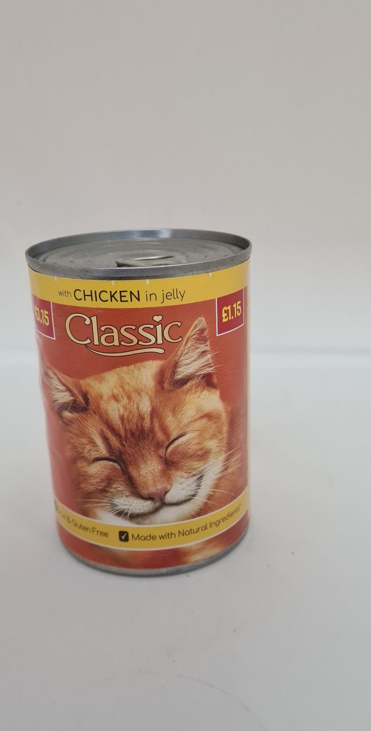 Classic cat food 400g
