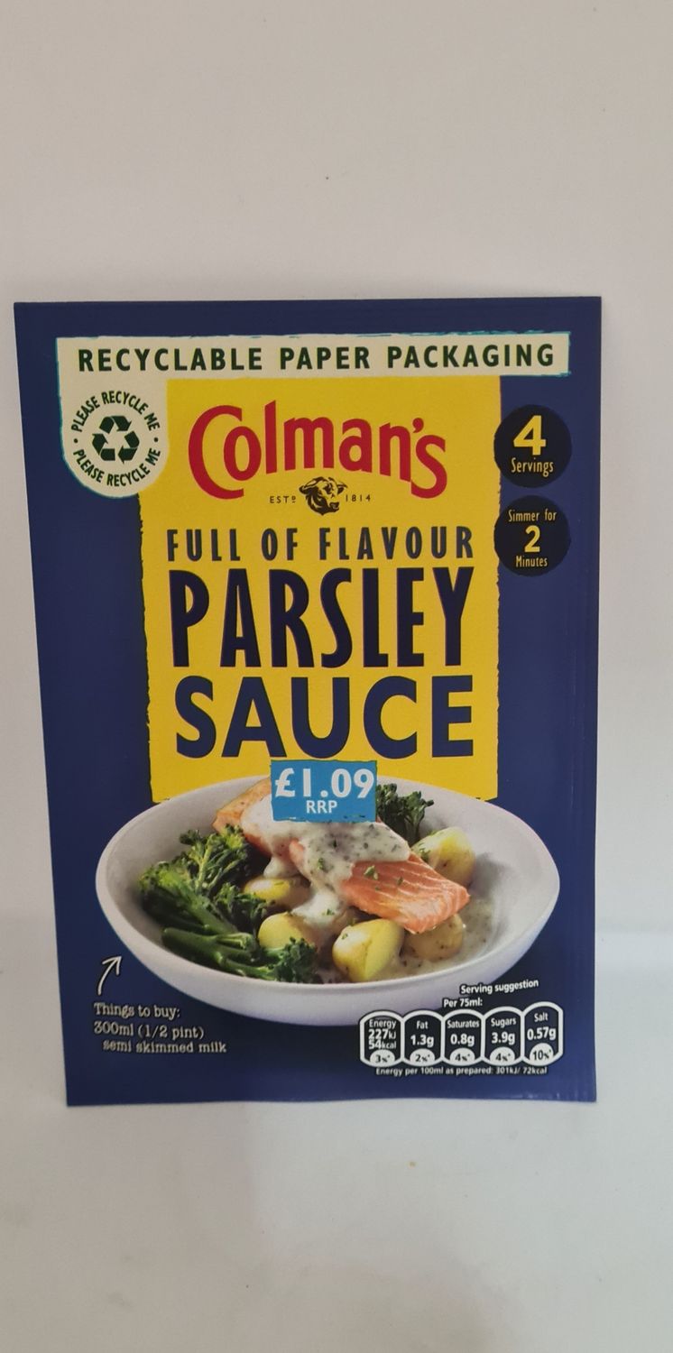 Colmans parsley sauce