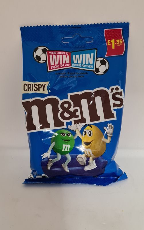 Crispy  m&m's