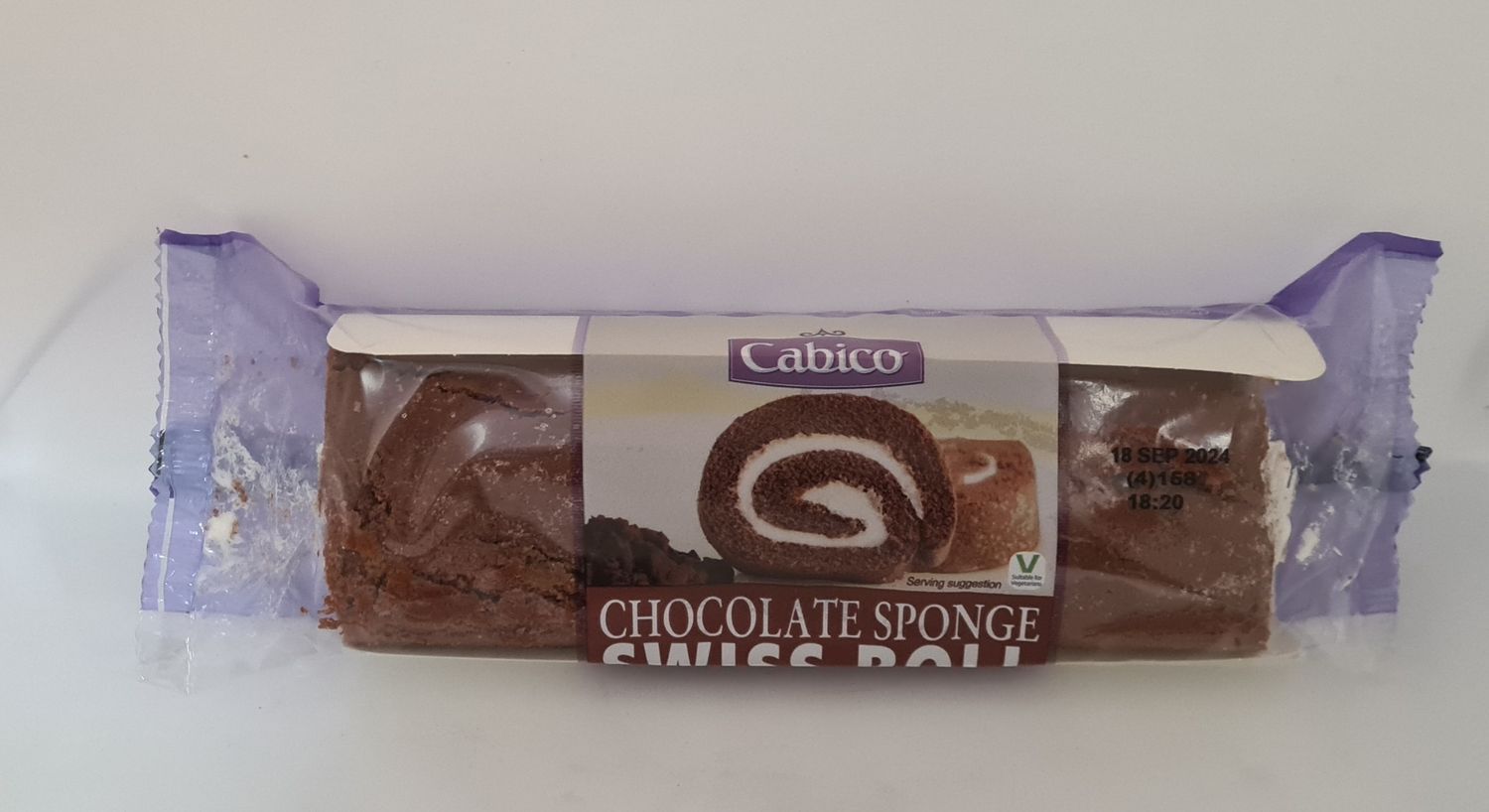 Chocolate swiss roll