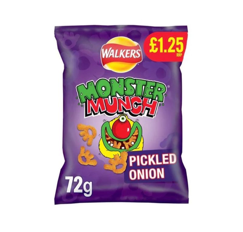 Monster munch pickled onion
