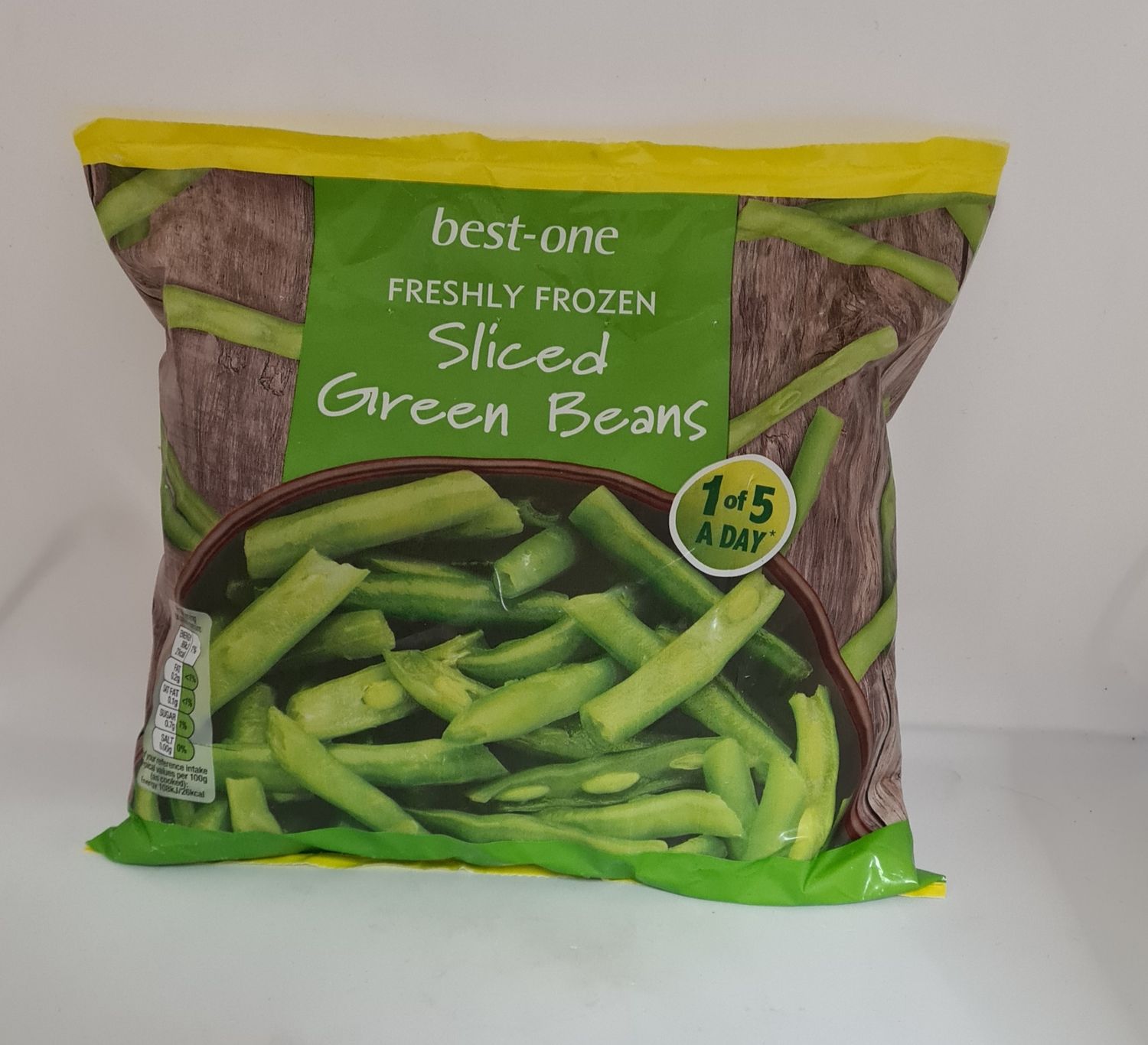 sliced green beans