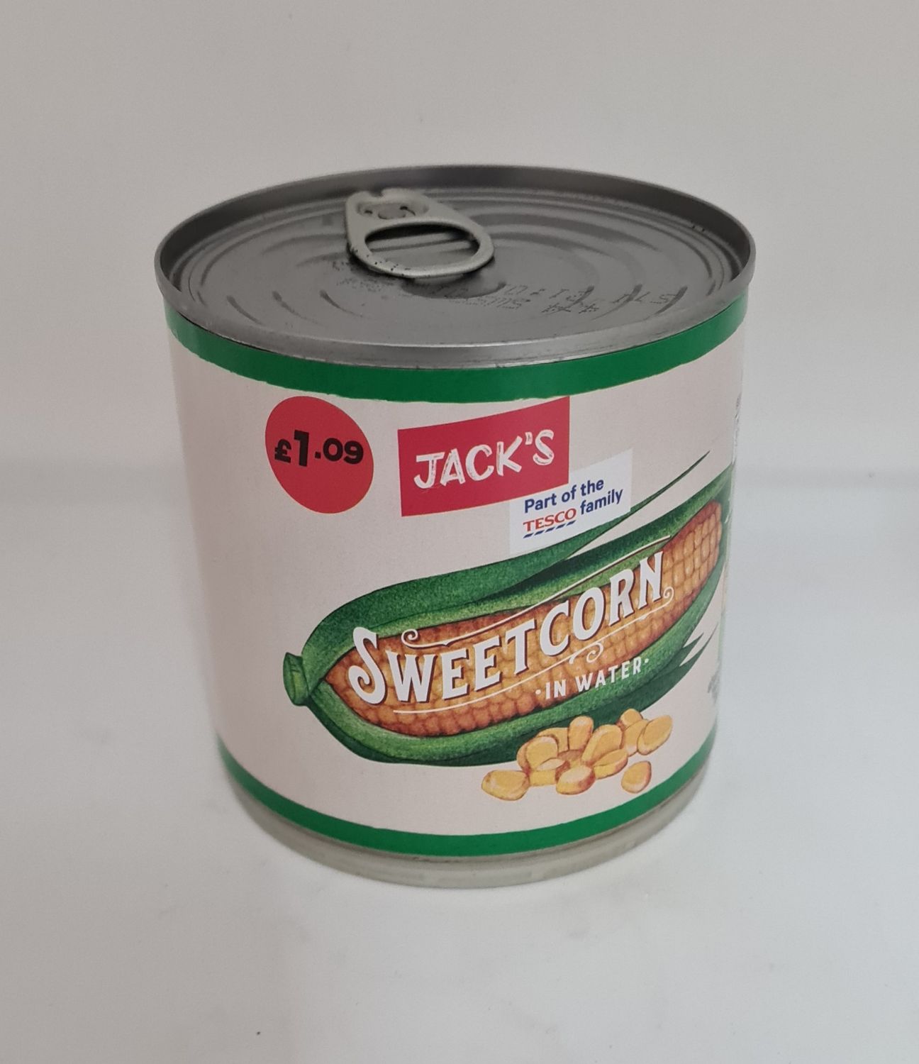sweetcorn in water 