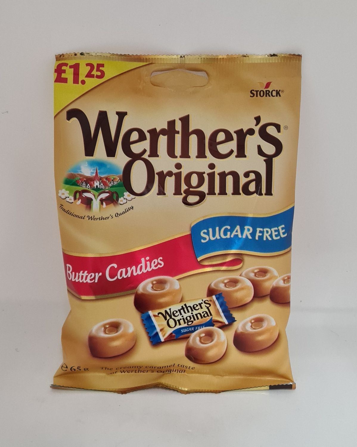 Werthers original sugar free butter candies