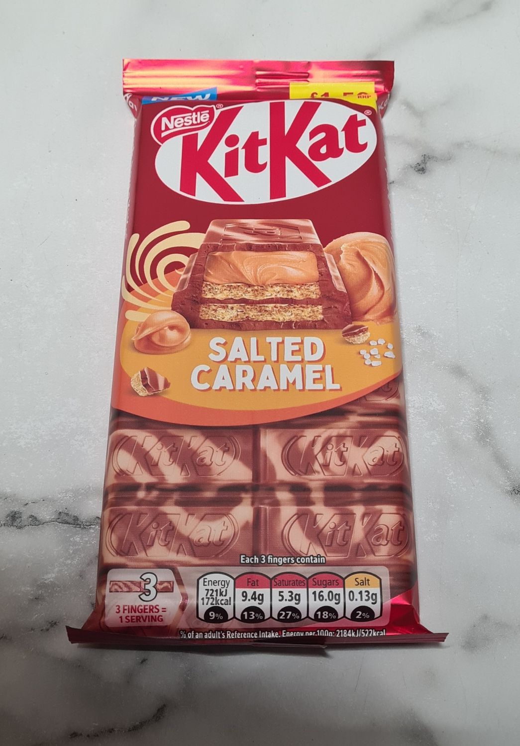 Kit kat salted caramel