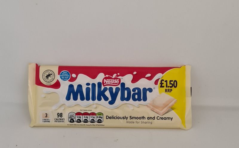 Milky bar sharing bar
