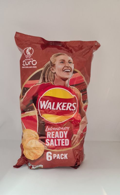 Walkers ready salted 6 bags
