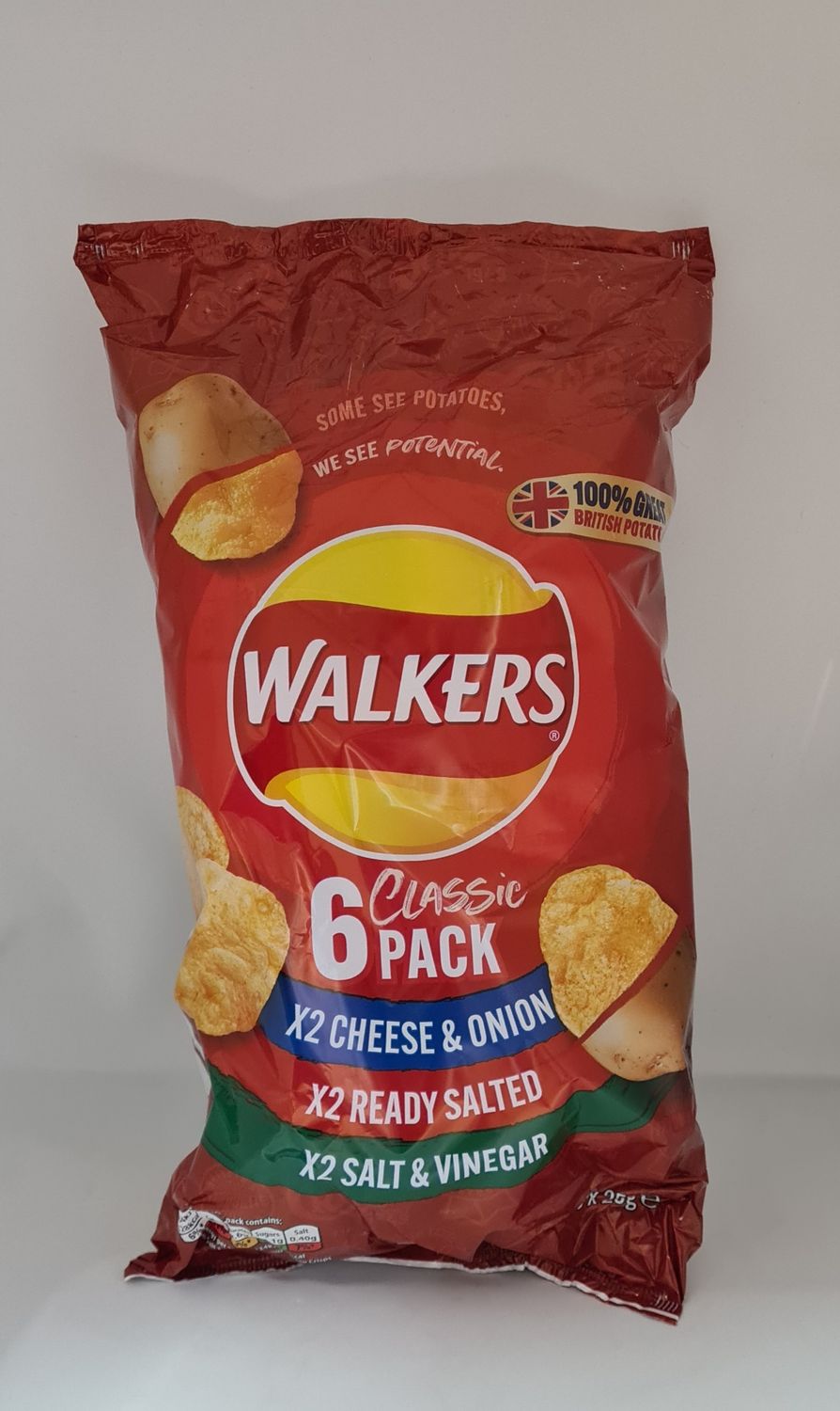 Walkers classic  6 bags