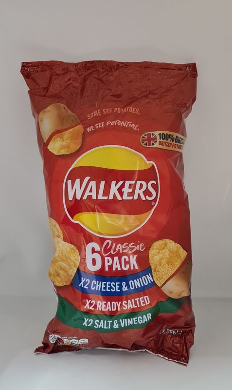 Walkers classic  6 bags