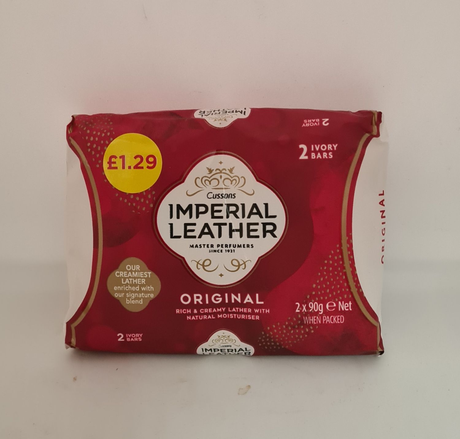Imperial leather soap bars two pack 