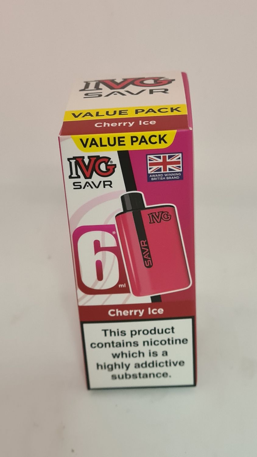 Ivg savr 3000 puff cherry ice