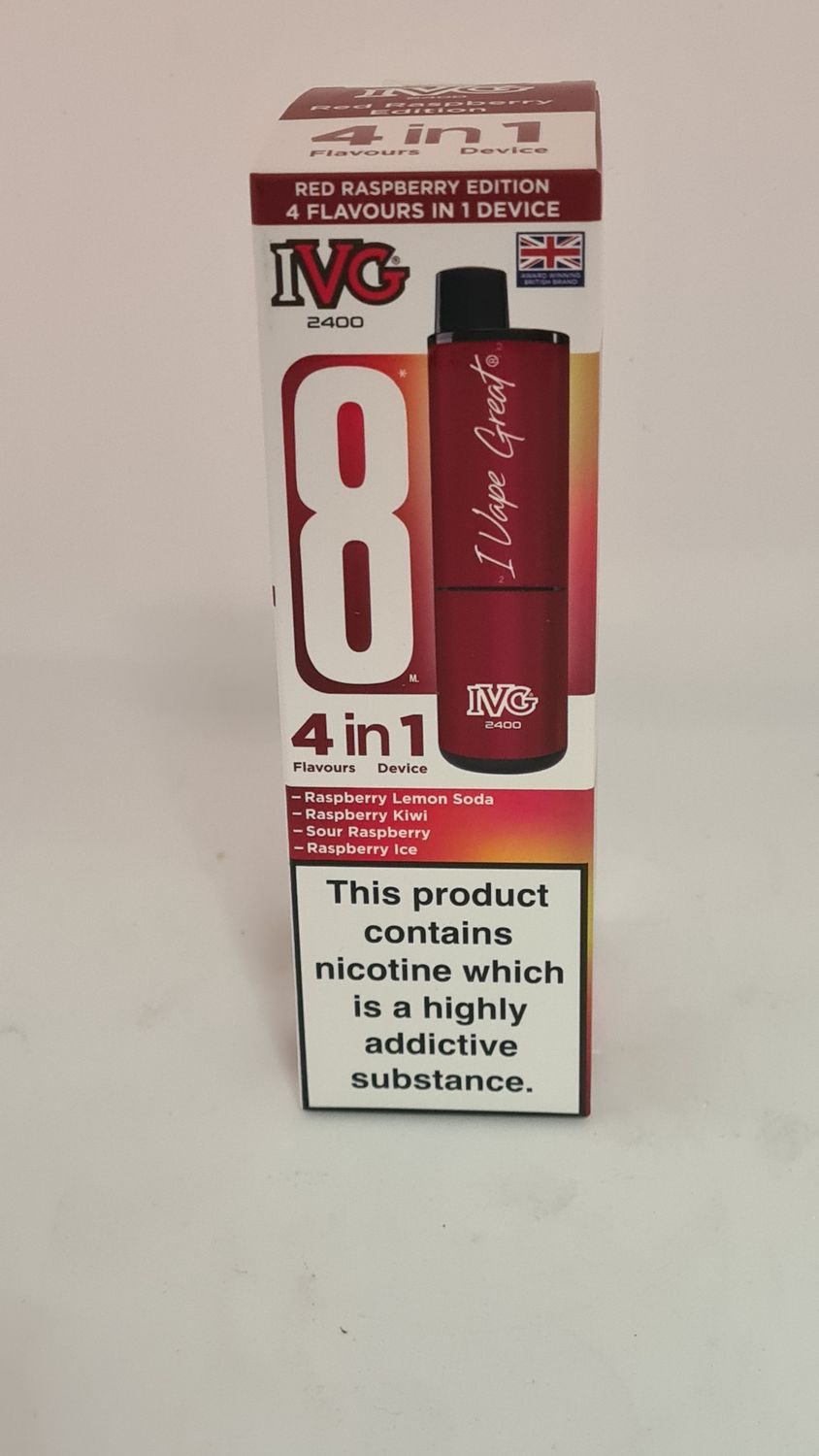Ivg 2400 4 in 1 red raspberry edition 