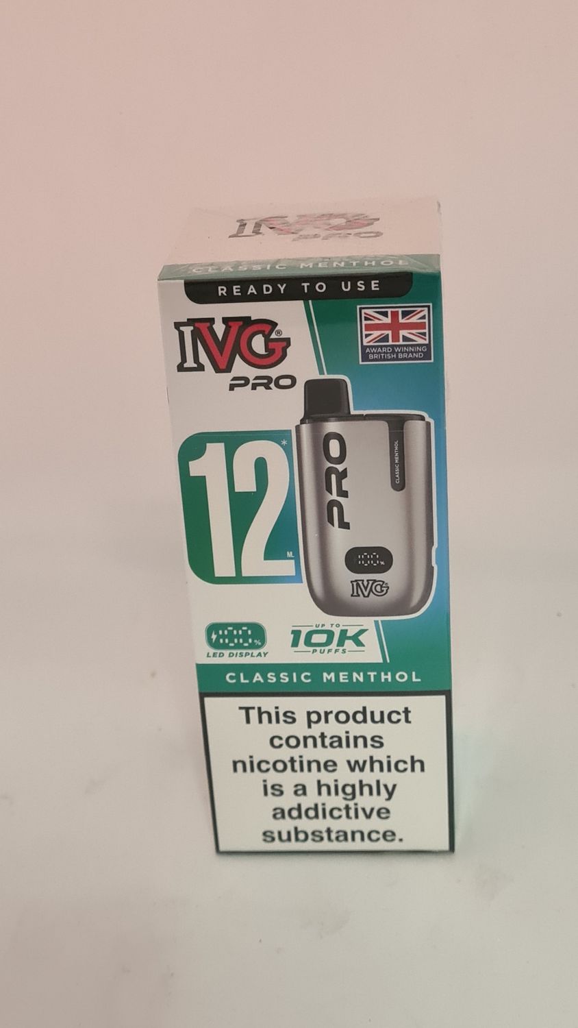 Ivg Pro 10000 puff classic menthol
