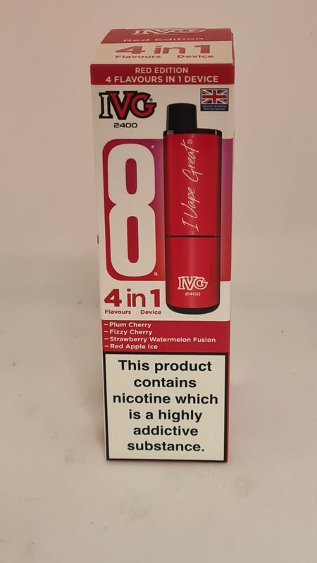Ivg 2400 4 in 1 red edition