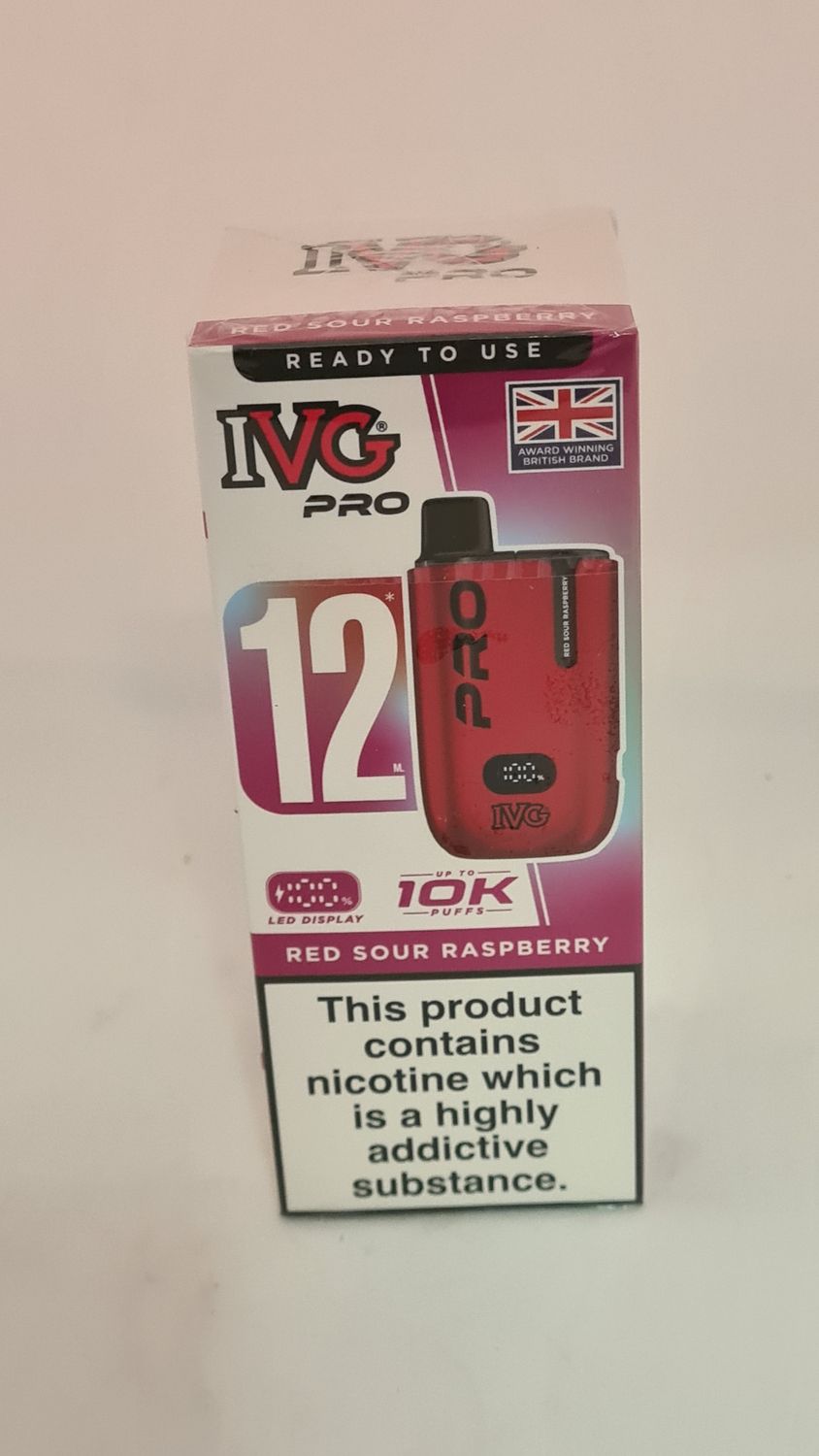 Ivg Pro 10000 puff red sour raspberry