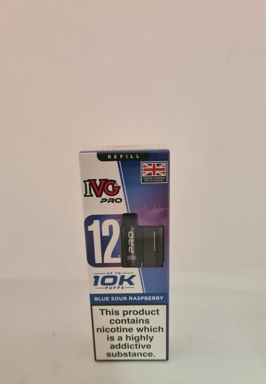 Ivg Pro 10000 puff refill blue sour raspberry