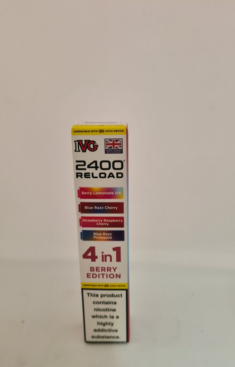 Ivg 2400 4 in 1 reload Berry edition
