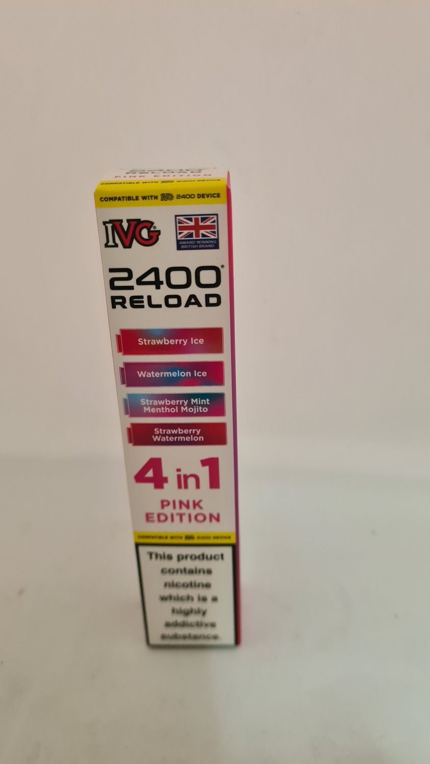 Ivg 2400 4 in 1 reload pink edition