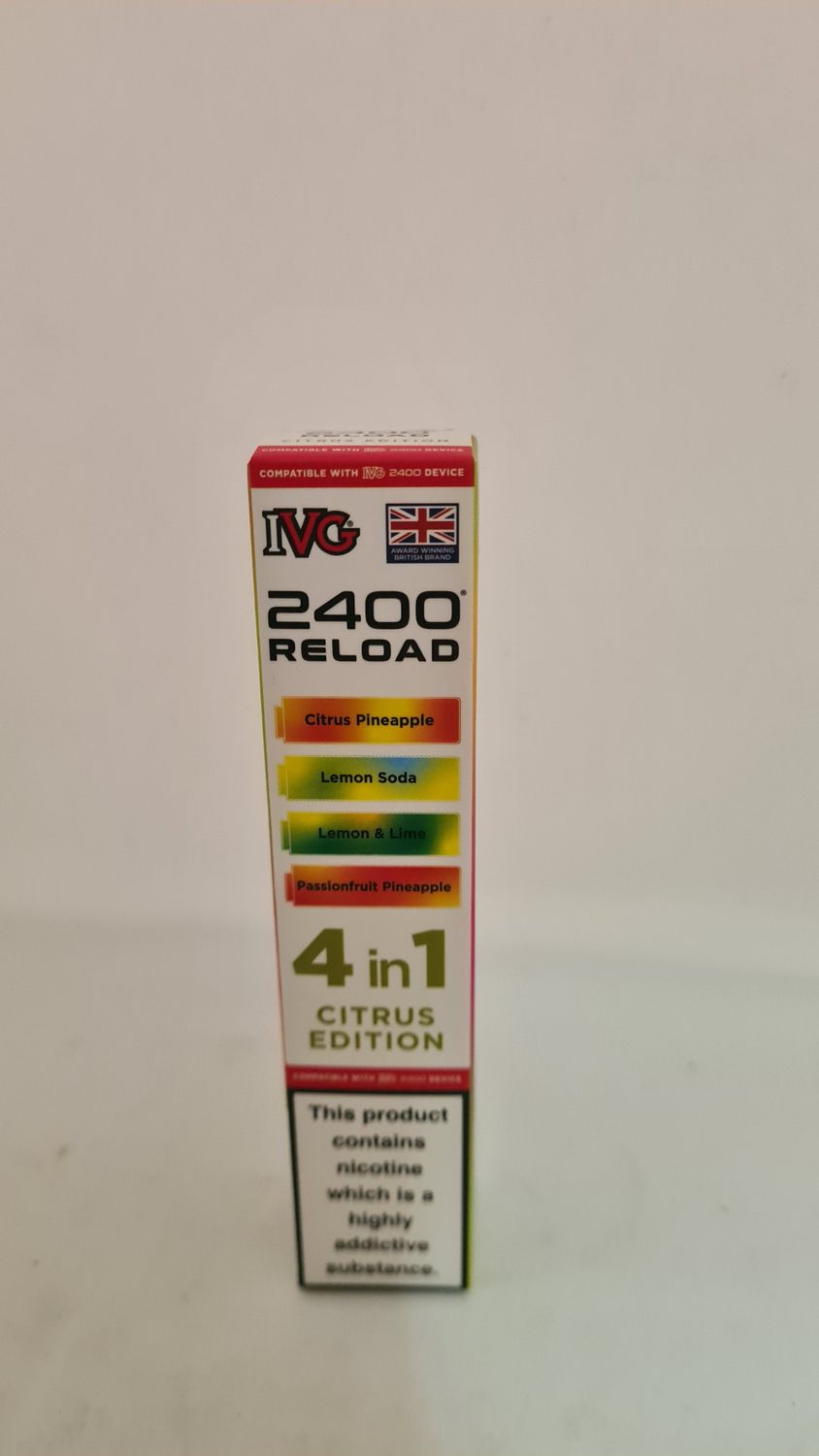 Ivg 2400 4 in 1 reload citrus edition
