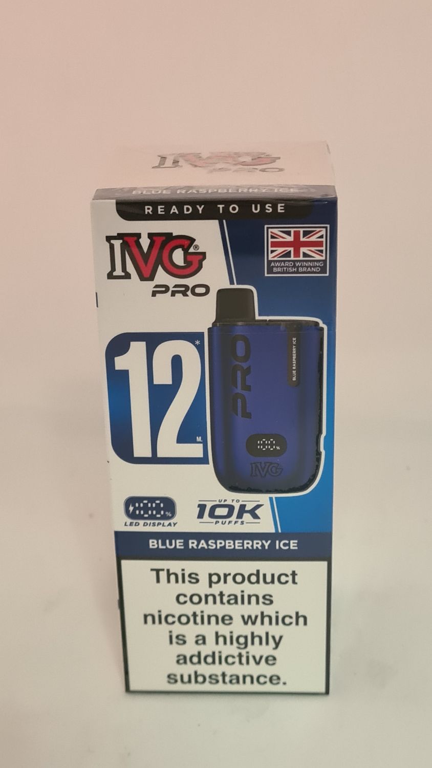 Ivg Pro 10000 puff blue raspberry ice