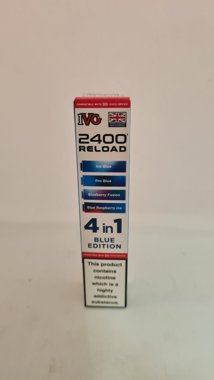 Ivg 2400 4 in 1 reload blue edition
