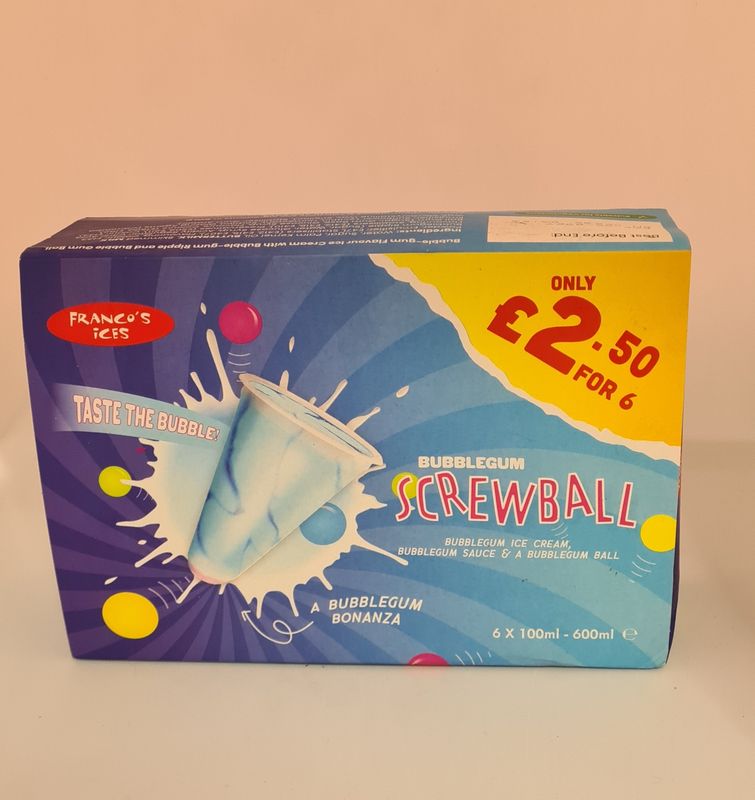 Bubblegum screwball