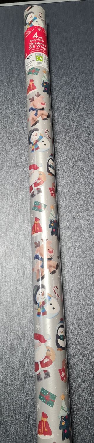 4  metre gift wrap Christmas 