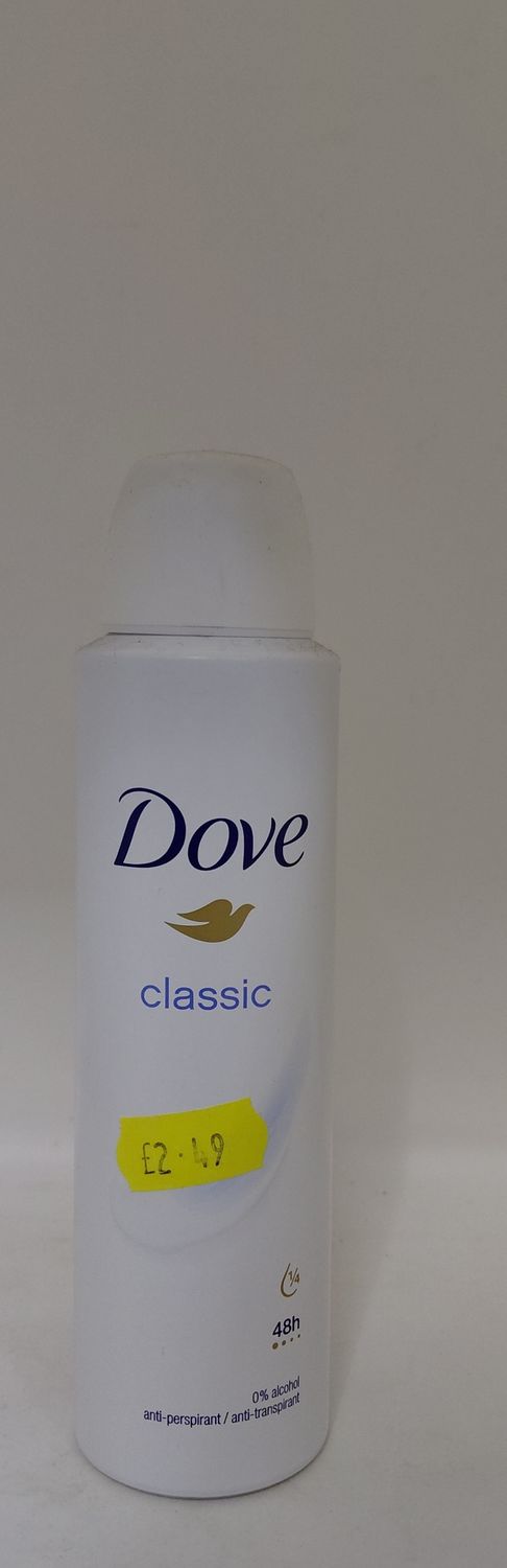 Dove anti perspirant 250ml