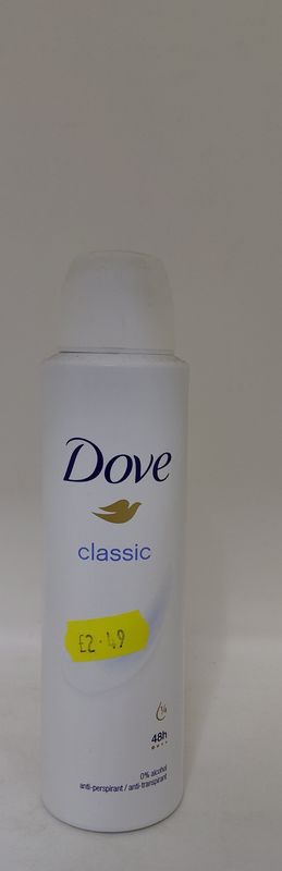 Dove anti perspirant 250ml