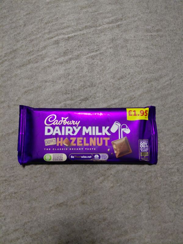 Dairy milk chopped nut